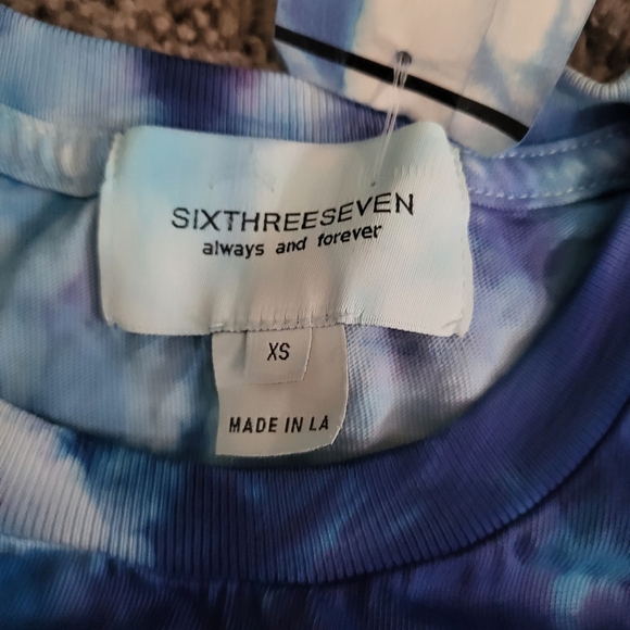 Sixthreeseven Women XSmall Cozumel Shirt made in LA used 042024 - Picture 3 of 7